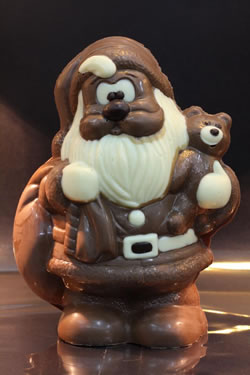 Babbo natale cioccolato